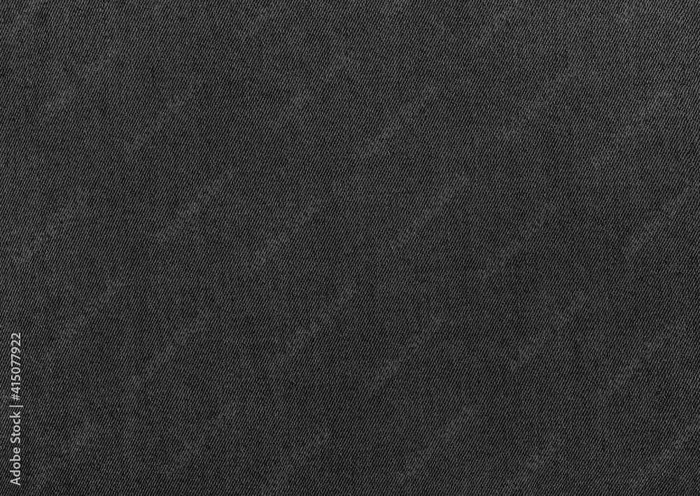 black denim texture background, Jeans twill fabric