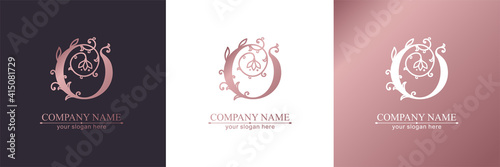 Premium Vector O logo. Monnogram. Personal logo or sign for branding an elite company.