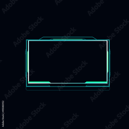 twitch overlays, twitch screen, vector, web, web cam, web camera, webcam, game panels