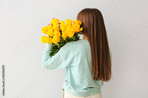 Young woman with beautiful ...