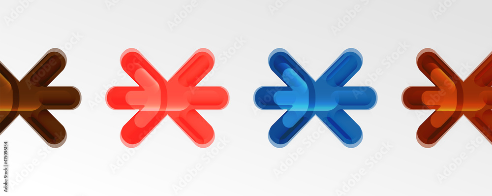 Abstract glossy crosses background for business or technology presentations, internet posters or web brochure covers Abstract glossy crosses background for business or technology presentations, internet posters or web brochure covers