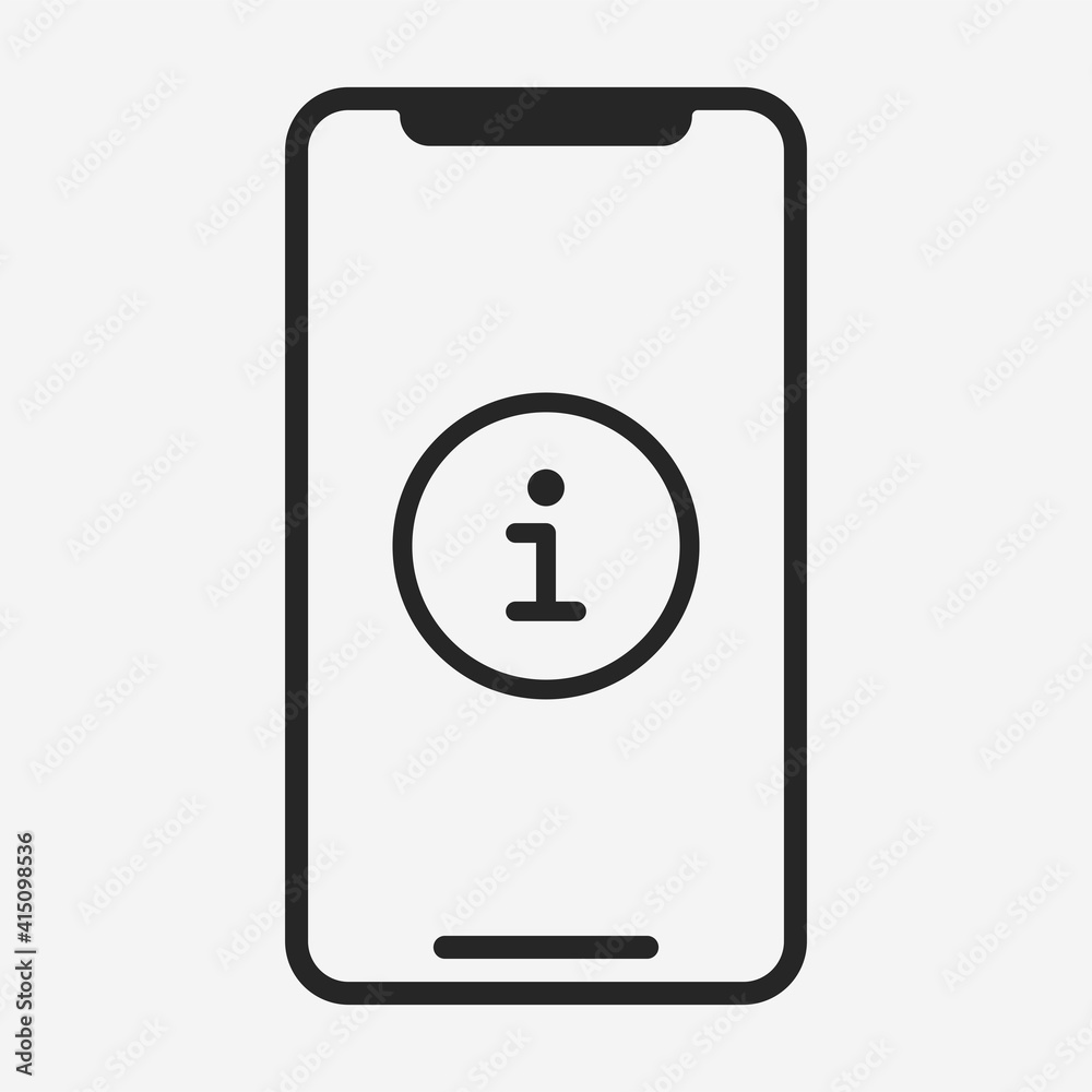 Smartphone icon isolated on background. Gadget symbol modern, simple, vector, icon for website design, mobile app, ui. Vector Illustration Smartphone icon isolated on background. Gadget symbol modern, simple, vector, icon for website design, mobile app, ui. Vector Illustration
