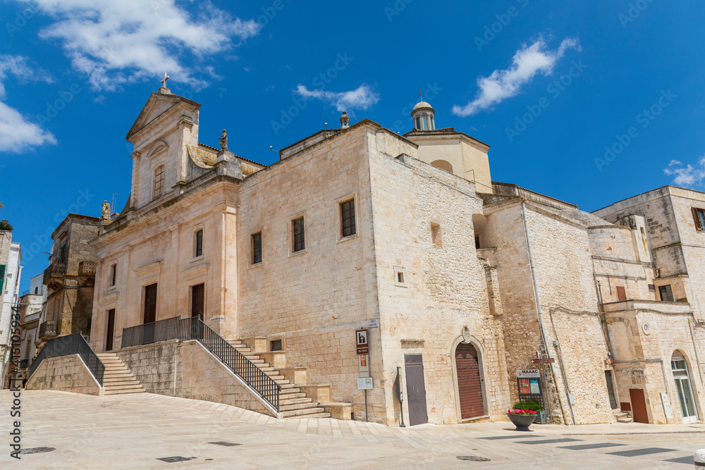 Italy, Apulia, Province of Brindisi, Cisternino. Chiesa Matrice San Nicola.