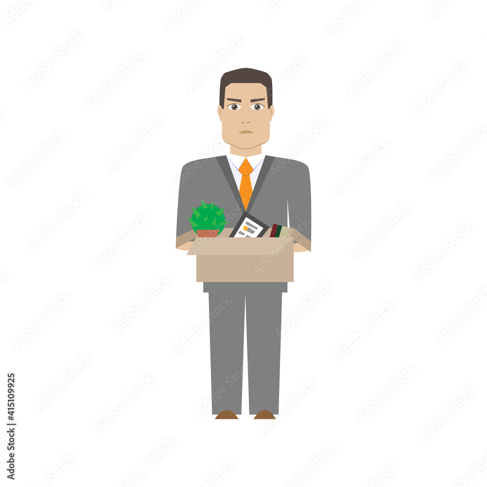 Office Worker Illustration Office Worker Illustration
