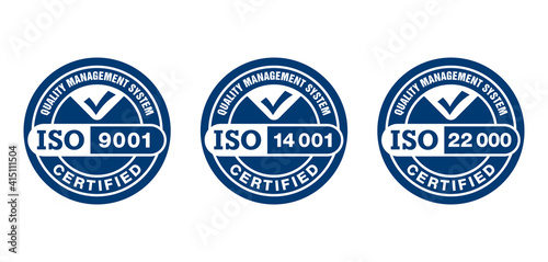 ISO certified monochrome marking collection