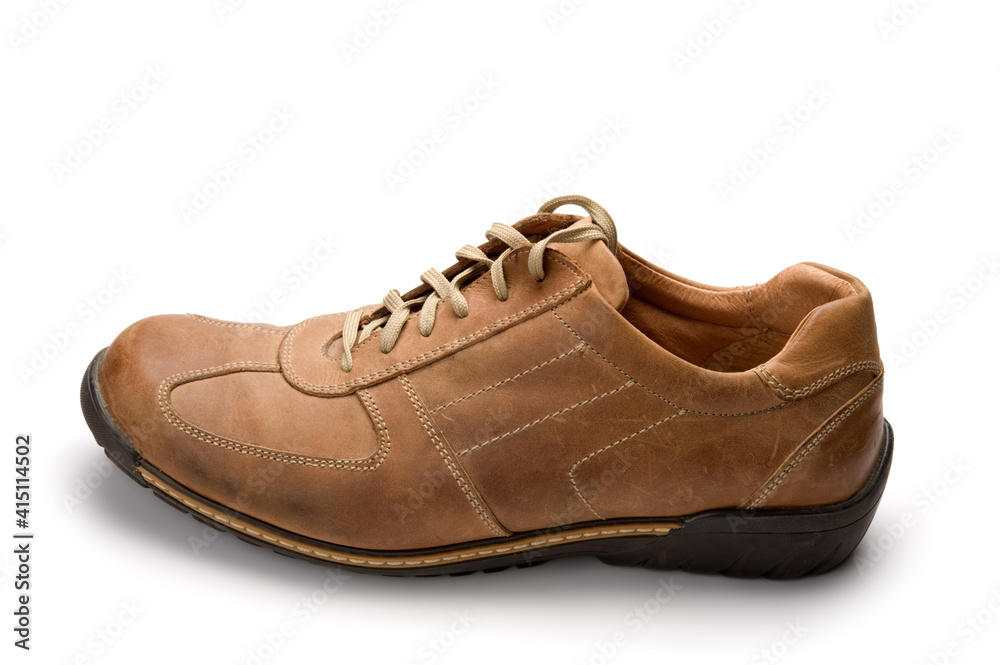 Walking shoe on white background Walking shoe on white background