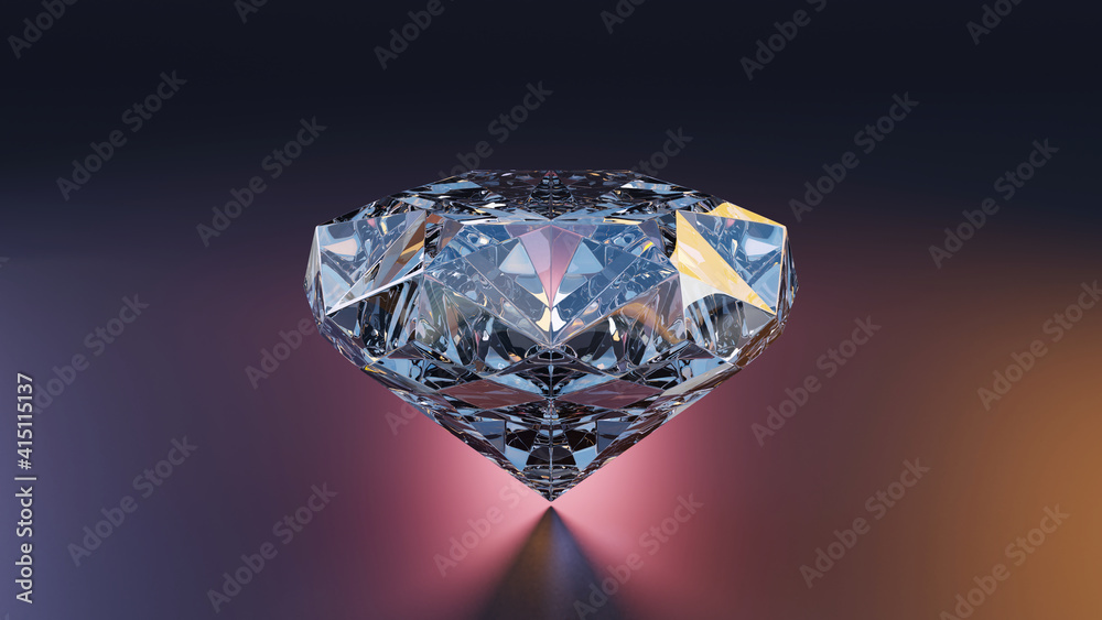 white diamonds, red, blue and white on a red backlight background. 3D rendering. white diamonds, red, blue and white on a red backlight background. 3D rendering.