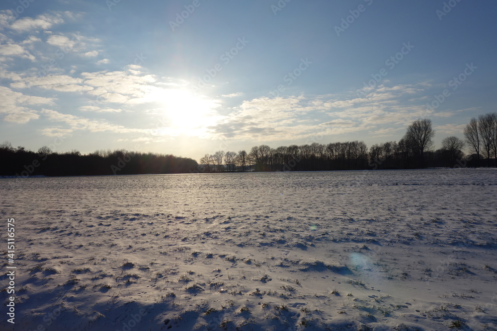 Winterstimmung am Niederrhein bei Grefrath Oedt Winterstimmung am Niederrhein bei Grefrath Oedt