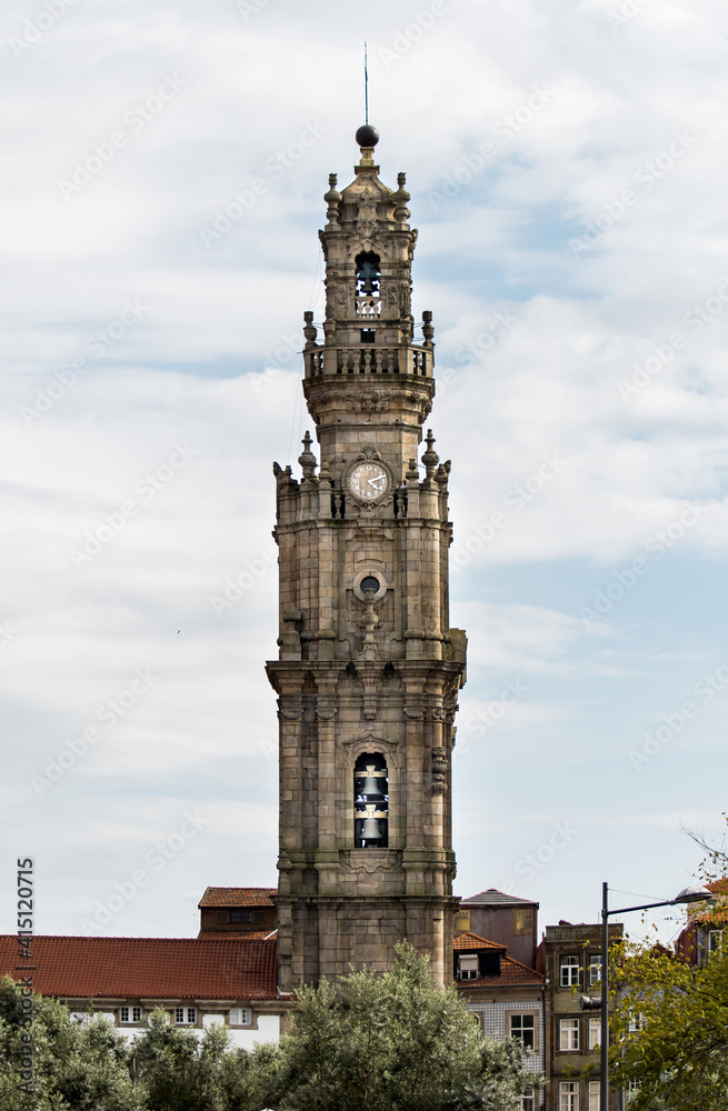 Tower in Porto called Torre dos Clérigos