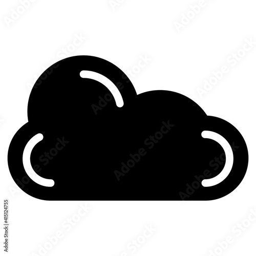     A beautiful design vector of cloud icon