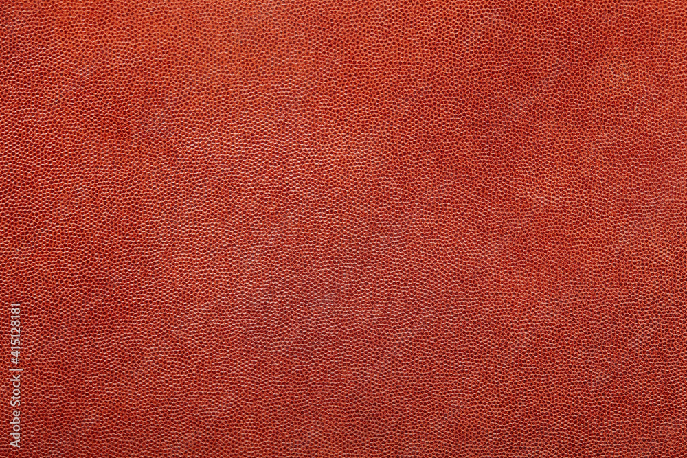 Brown fine grain leather texture background - obrazy, fototapety, plakaty 