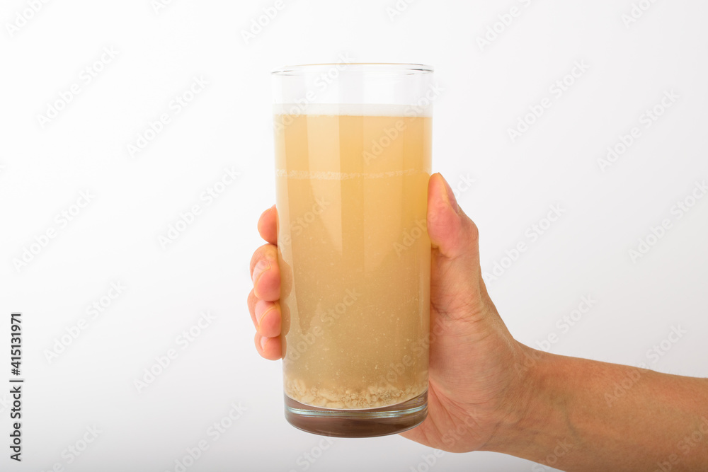 Fototapeta premium Sikhye on a white background