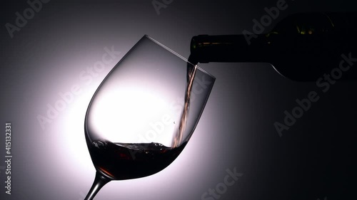 red wine glass