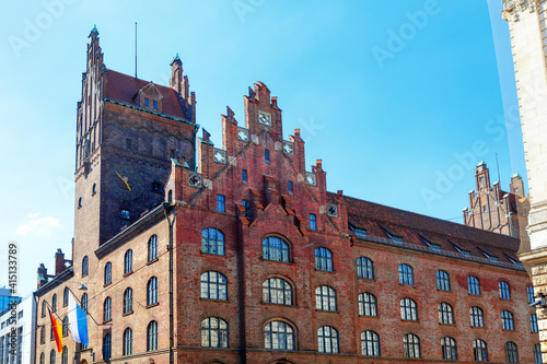 City courthouse in Munich Germany . Oberlandesgericht Munchen photo