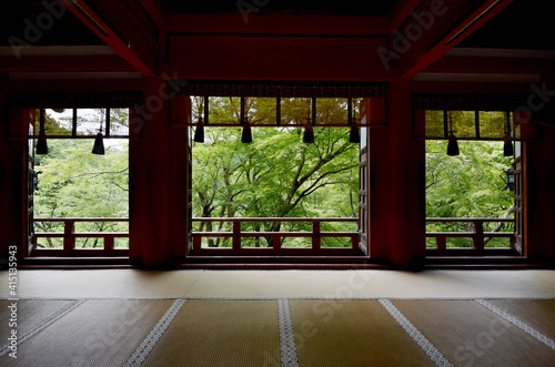 談山神社　拝殿からの風景　奈良県桜井市 © ogurisu