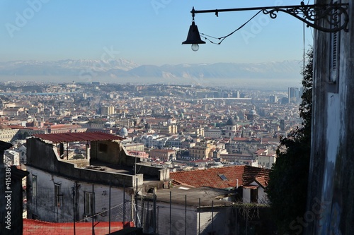Napoli - Panorama dalla Pedamentina