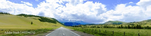 landscape in the mountains