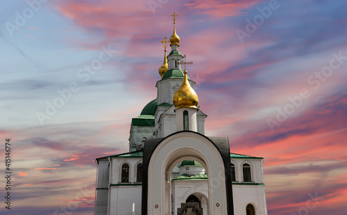 Danilov Monastery (also Svyato-Danilov Monastery or Holy Danilov Monastery), to have been founded in the late 13th century. Moscow, Russia photo