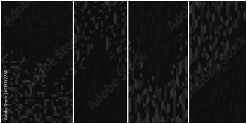 Abstract mosaic vector back...