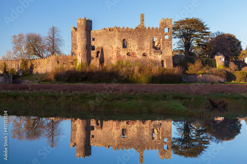 Laugharne Castle, Carmarthenshire, Wales photo