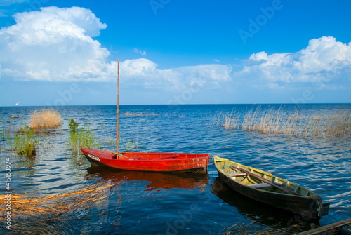 Lake Peipus (Lake Peipsi), Estonia photo