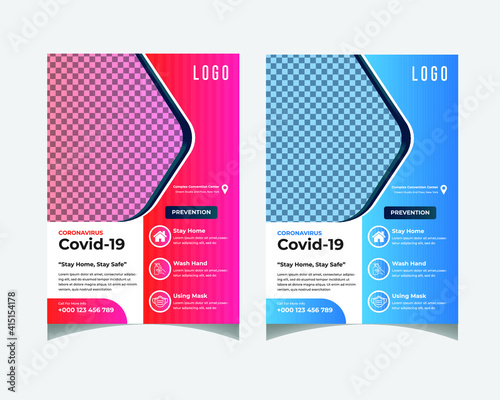 Covid-19 Medical Flyer Template