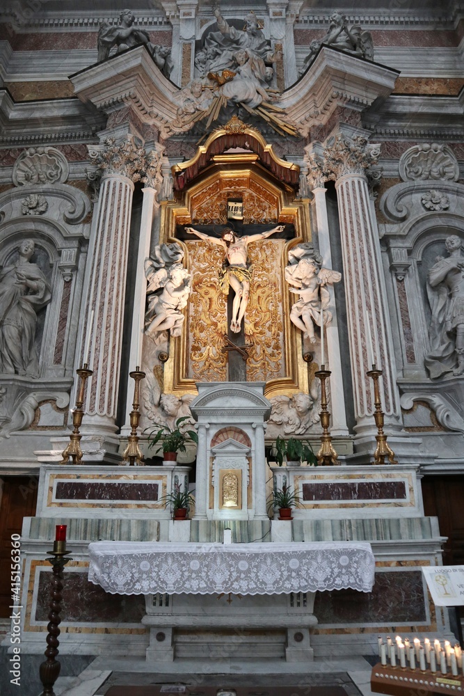 Napoli - Cappellone del Crocifisso della Basilica di San Giovanni Maggiore