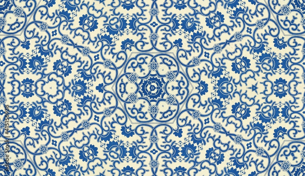 Blue Seamless Repeating Pattern Tile Blue Seamless Repeating Pattern Tile