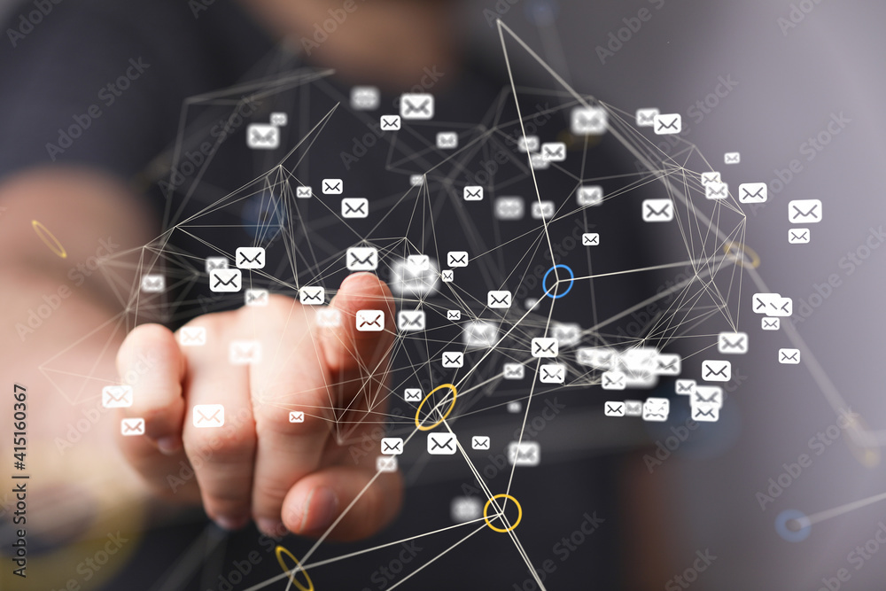 mail communication support contact concept service mail communication support contact concept service