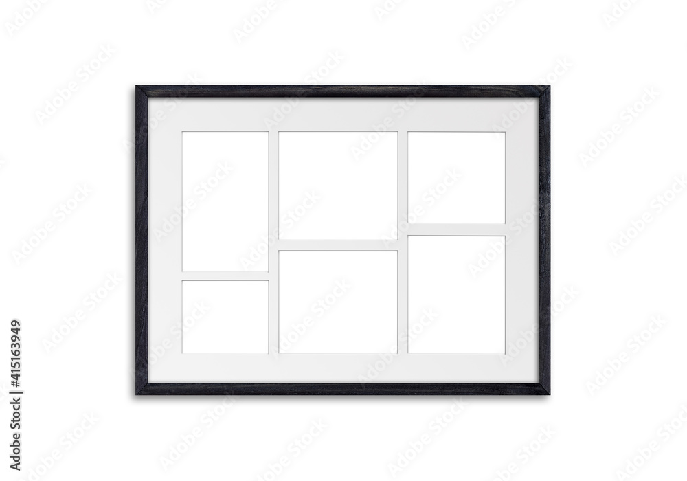 Photo frame with six windows, Home decor Photo frame with six windows, Home decor