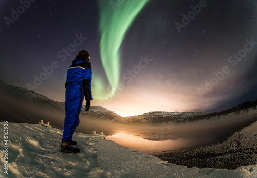 North Norway - Northern Lights - Aurora Borealis photo