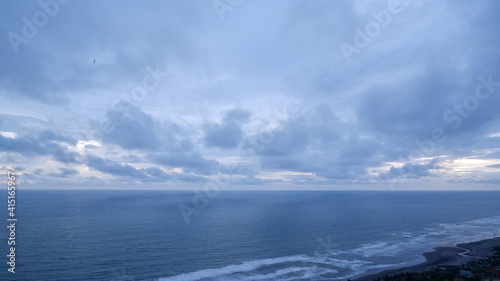 blue sky and clouds