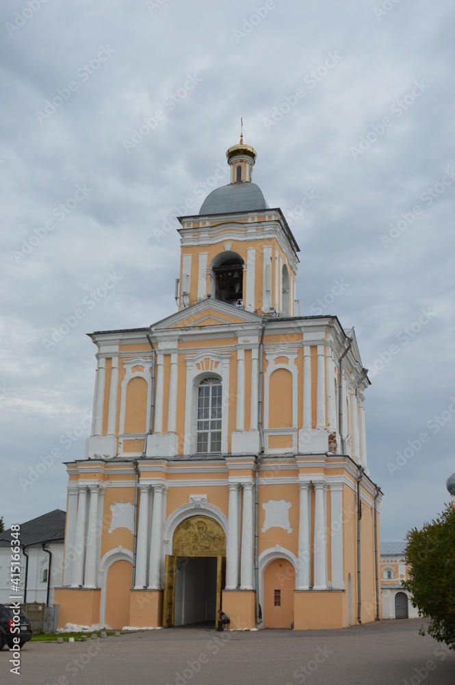 Russia, Veliky Novgorod, Varlaamo-Khutyn Monastery