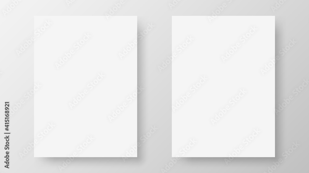 Brochure mockup template, isolated on light grey background to place your design.Vector eps10 Brochure mockup template, isolated on light grey background to place your design.Vector eps10