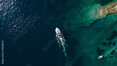 Boat in the sea