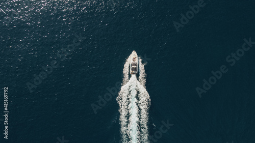 Boat in the sea