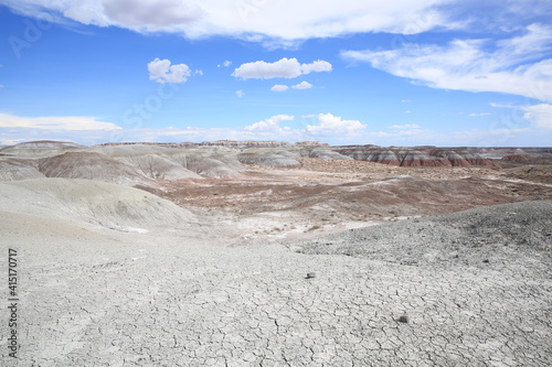 Petrified Forest National Park in Arizona, USA