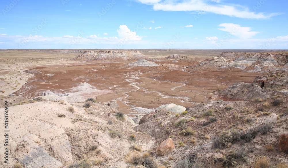 Petrified Forest National Park in Arizona, USA