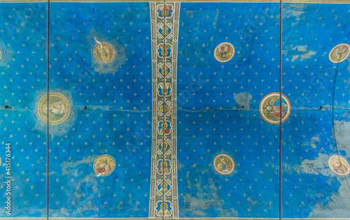 Fotografija Italy, Padua, Scrovegni Chapel Ceiling with frescoes painted by Giotto in the 14