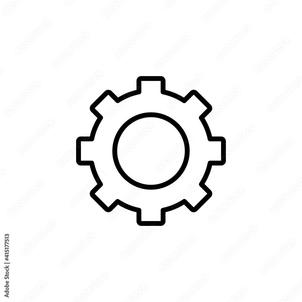 service maintenance repair. Vector sign in a simple style isolated on a white background service maintenance repair. Vector sign in a simple style isolated on a white background