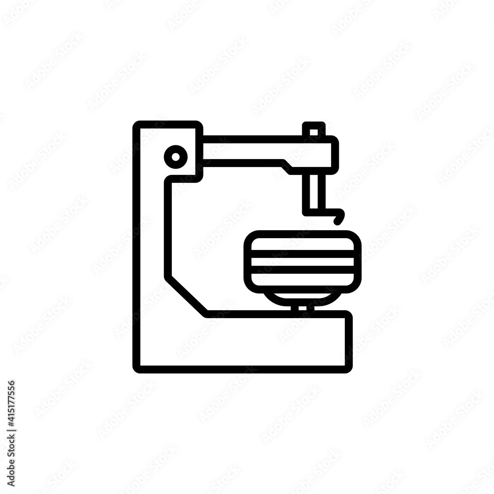 parsing wheel machine. Vector sign in a simple style isolated on a white background parsing wheel machine. Vector sign in a simple style isolated on a white background