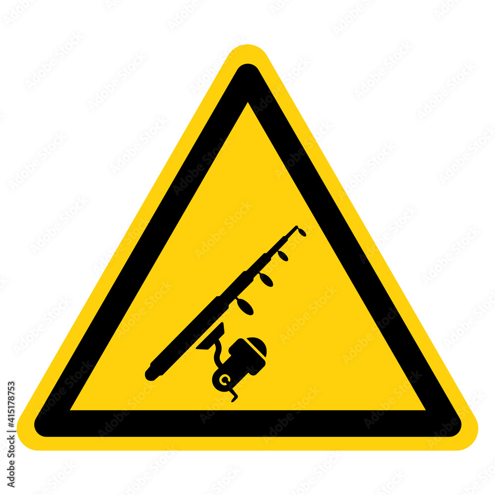 Fishing Area Symbol Sign, Vector Illustration, Isolate On White Background Label. EPS10 Fishing Area Symbol Sign, Vector Illustration, Isolate On White Background Label. EPS10