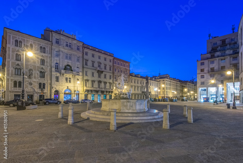 Italy, Trieste, Piazza della Borsa
