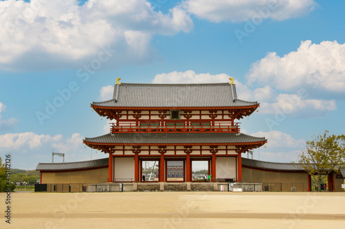 奈良・平城宮跡の朱雀門 photo