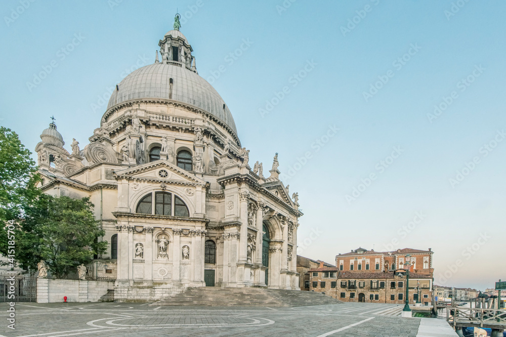 Italy, Venice. Basilica di Santa Maria della Salute
