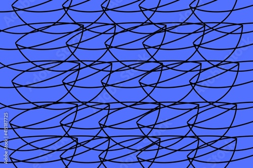 blue scribble abstract or illustration, background ,texture