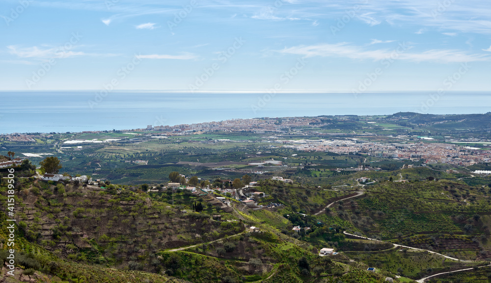 Views of Torre del Mar and Vélez Málaga