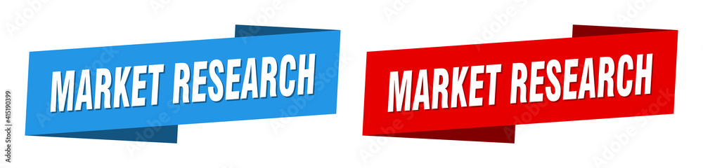 market research banner. market research ribbon label sign set market research banner. market research ribbon label sign set