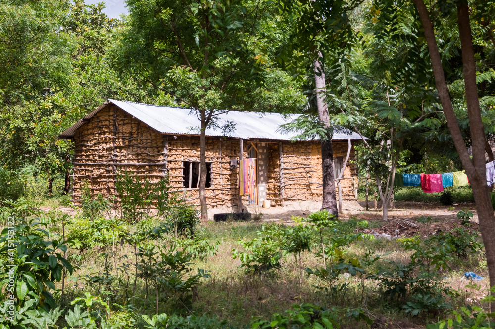 Zaramo style houses in the Watamu