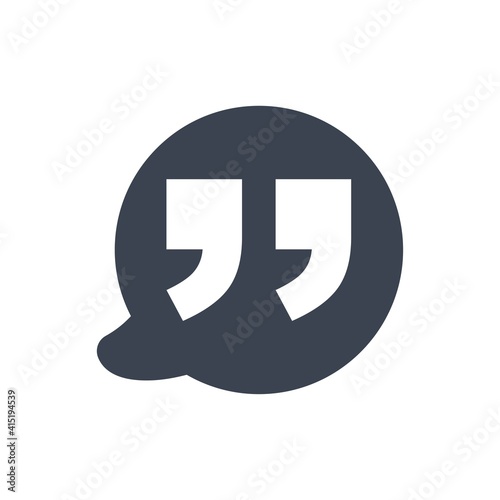 Chat quote icon